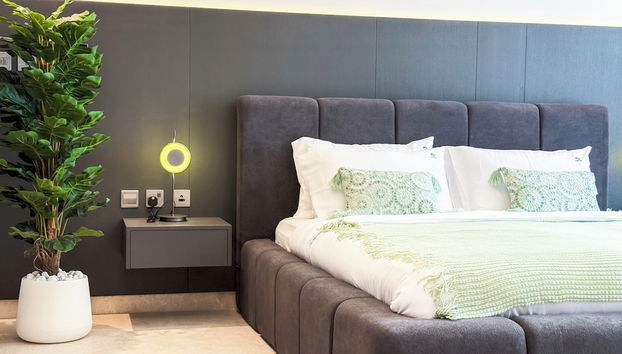 High Floor Burj Khalifa View Apartment - Foto 4, Habitación