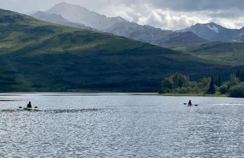 Northern Lights from Hot Tub, Denali National Park - Photo 43