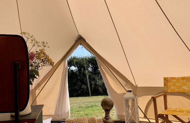 Tregantle Farm Eco Glampsite Super Safari Cabin - Foto 11