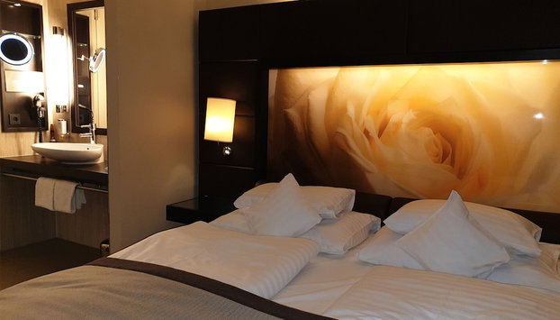 Peaceful And Very Relaxing Suite near Crete Sea view, shared pool, air condition - Foto 5, Habitación