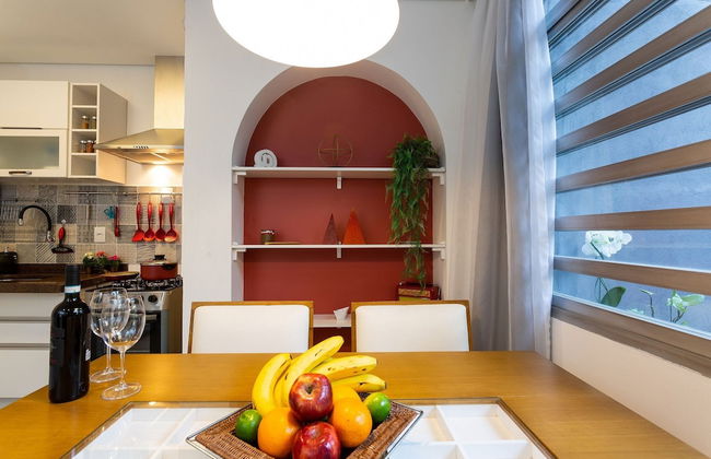 Apartamento com quintal na Praça do Pôr do Sol - Foto 6