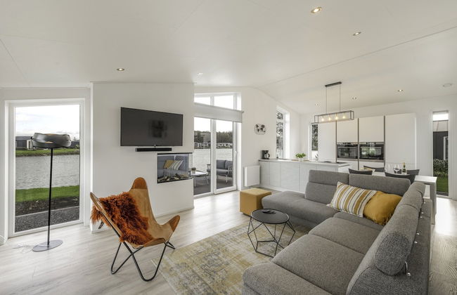 Chalet in Zeeland With Sauna by the Water - Foto 9