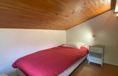 Logement mansardé dans maison avec jardin en bord de piste, vue montagne - Foto 7