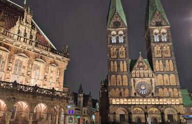 Anjas Ferienwohnung in Syke-am Bahnhof, zentral aber ruhig, 2 Zimmer, Terrasse, Parkplatz, Bremen nur 25 km - Foto 13