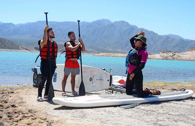 Paddle surf en el embalse Potrerillos - Foto 4