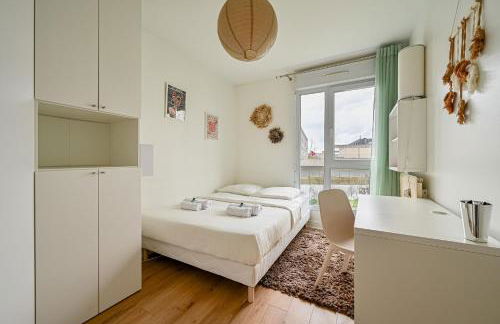 Le Zen - 5 pers- 3 Chambres - Orly & Paris - Foto 8