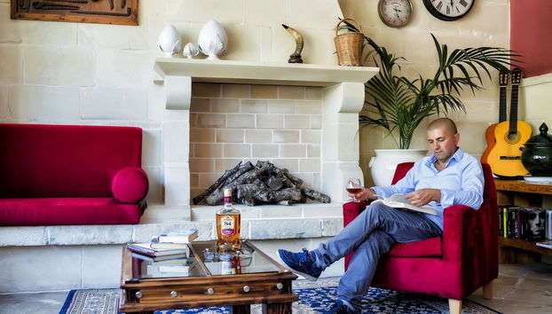 Zona de estar del vestíbulo