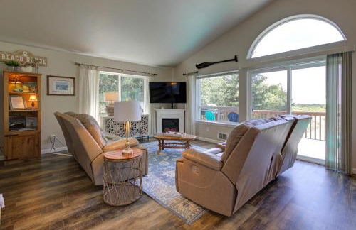 Ocean Front! Walk to Beach, Fenced Yard, Vacation Beach House - Foto 10