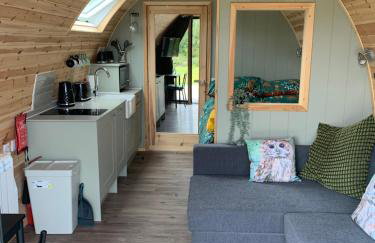 Tawny Owl Pod with Hot Tub - Foto 12