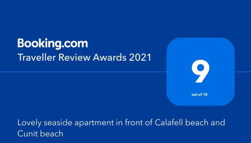 Lovely seaside apartment in front of Calafell beach and Cunit beach - Foto 2