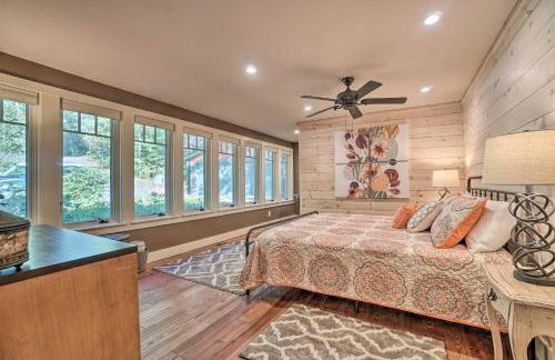 Riverfront Tallulah Falls Cabin with Hot Tub! - Foto 22