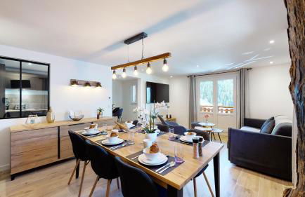 Élégant et Moderne avec Vue Montagne au Coeur de Paradiski - Garage - 8pers - 90m2 - Sabaudinha - Foto 6