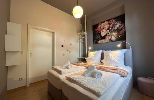 Studio Alte Mädchenschule, Sauna, 6 Personen, Hund, am Saurierpark, Boxsprinbetten, gratis Kaffee und Tee, Minibar - Foto 5