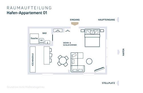 Hafenromantik pur - Exklusive Ferienwohnung mit erstklassigem Blick von "Momentic" - Foto 25