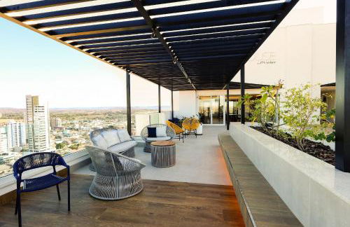 Estúdio Moderno no City House - Área de lazer com vista 360º e Piscina - Foto 20