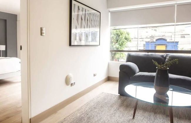 w Minimalist 1BR w AC in Miraflores - Foto 4