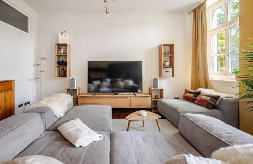 EDLER WOHNRAUM Design-Loft im Graphischen Viertel 2 Schlafzimmer mit Balkon, Miele-Kaffeevollautomat, Miele-Weinkühler, Klima, Lift, Tiefgarage & WLAN 266 Mbps - Foto 12