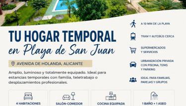 4BR Apt 10 min Walk to San Juan Beach - Pool & Terrace - Foto 2