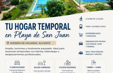 4BR Apt 10 min Walk to San Juan Beach - Pool & Terrace - Foto 2