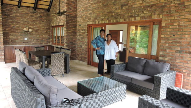 Zona de estar del vestíbulo