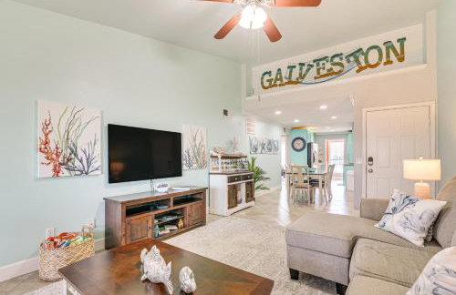 Steps to Beach: Ocean-View Galveston Condo! - Foto 1