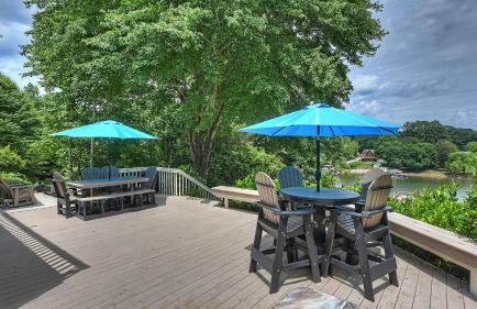 Lakefront w/ Private Dock + Hot Tub Pontoon Rental Butler Bliss by Avantstay - Foto 62