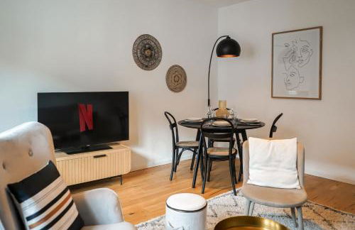 7Seas Ctiy-Apartment Saarbrücken l NETFLIX l Balkon l 24-7 Check-In - Foto 19