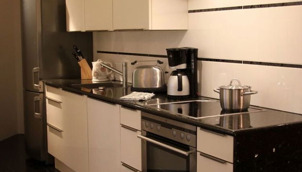 Ferienwohnung im Wasserturm, Gustrow - Foto 4, Cocina privada