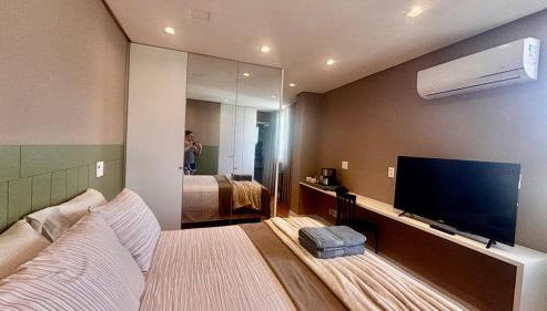 Studio com banheira e ar - ZSUL de BH! - Foto 4