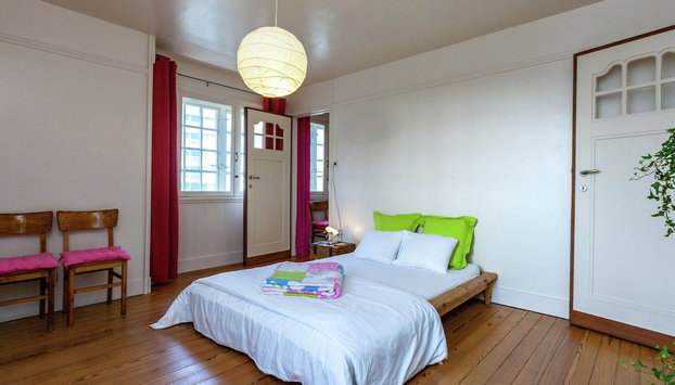 Monumental Art-deco Villa in Protected Dune Area Near the Sea - Foto 3, Habitación