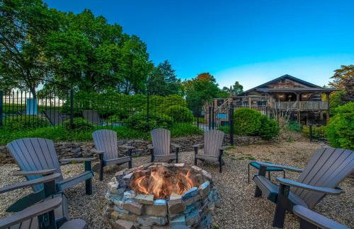 Spacious Serene Cabin Sleep 14 Pool Hot Tub Games - Foto 47