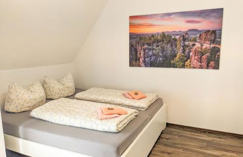 B6 - Urlaubsmagie - Inmitten der Sächsischen Schweiz mit Balkon mit Ausblick auf die Sandsteine - Foto 10