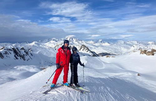 Luxurious duplex for 4-7p with large terrace and pool in ski-in ski-out 5 star residence at Les Arcs - Foto 53