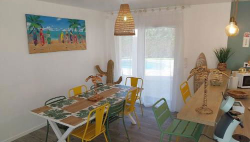 Villa piscine chauffée babyfoot pétanque ping-pong - Foto 2