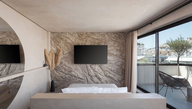 Panoramic Acropolis View Suite - Foto 3, Habitación