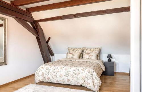 Résidence 90 m2 lumineuse - cour intérieure alsacienne, balcon & parking - Foto 3