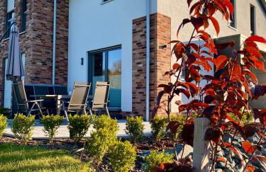 FeWo Zur Wasserburg mit Seeblick, großem Garten & Spielplatz an der Talsperre Pirk - Foto 2