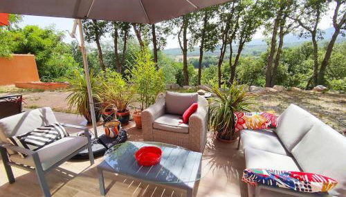 Villa les hirondelles avec piscine chauffée - Foto 2, Garden view