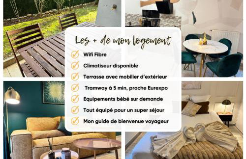 Emerald Chic - Terrace Fiber & Parking - 4 Guests - AC - Foto 50