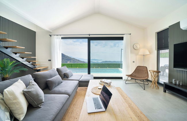 Villa Oxy & Seaview & Private Pool & Indoor Heated Pool - Foto 10