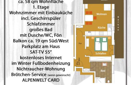 Ferienwohnungen Am Kranzbach FeWo1 - Foto 4