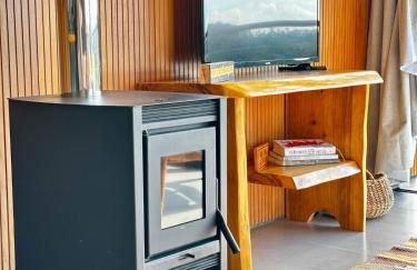 Cabana Nórdica com Maravilhosa Vista da Serra - Foto 38