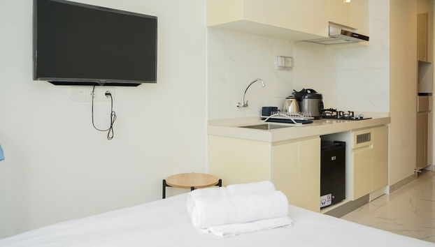 Elegant And Modern Studio At Sky House Bsd Apartment - Foto 2