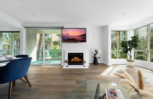 The Turquoise Lounge - Chic 2BR Beach view Pool, Sauna - Foto 20