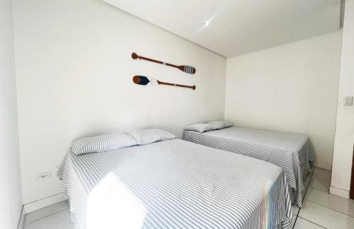 Onda76 Ap temporada Praia Grande Beira Mar churrasqueira carvão - Foto 29