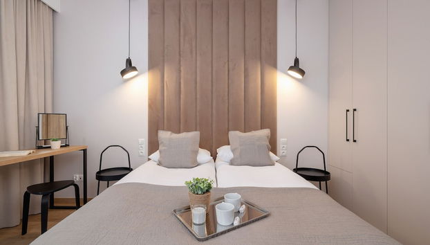 Bright Apartment Kraków by Renters - Foto 2, Habitación