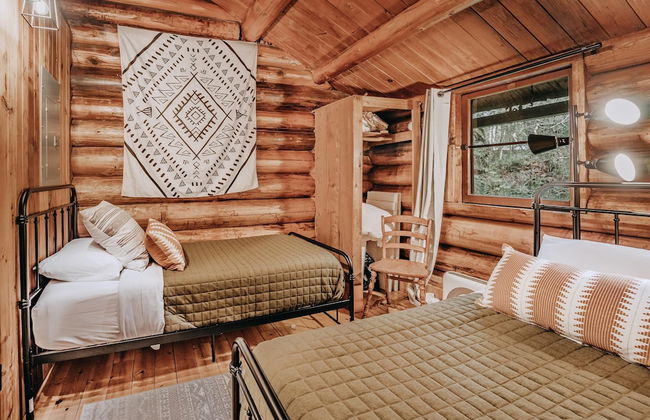 76GS - Genuine Log Cabin - WI-FI - Pets Ok - Sleeps 4 - Foto 31