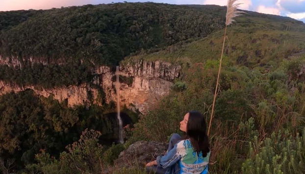Admirando as paisagens dos cânions