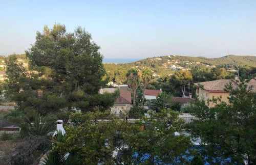 Casa Bella Vista en montaña con vistas al mar y piscina privada - Foto 14