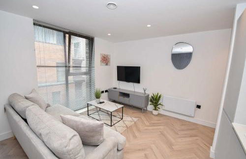 Modern 2 Bed Flat in Central Manchester w Balcony - Foto 6